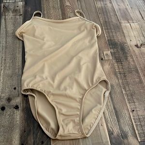 This is a tan leotard from Balera. It’s a LC..